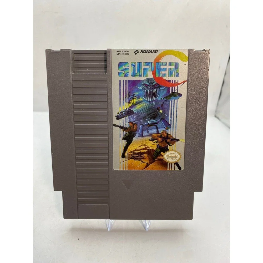 Super C (NES, Nintendo Entertainment System, 1990) Authentic, Cartridge Only